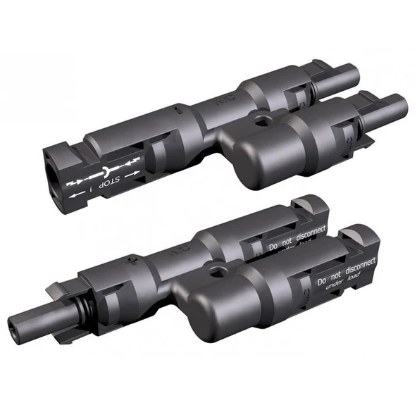 Solar Konnektör 2 in 1 Paralel (10 adet) - Resim 2