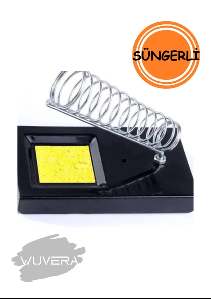 Wuvera Metal Yaylı Kalem Havya Standı – Lehimleme İşlemlerinizde Güvenli Destek! - 2
