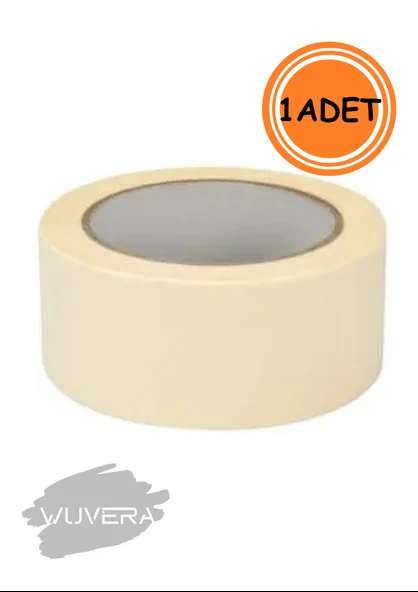 Wuvera 48mm x 25m Maskeleme Bandı – Kolay Yapışır, İz Bırakmaz! - 3