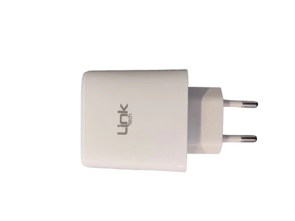 LİNKTECH 45w USB + USB-C (TYPE-C) Süper Hızlı Şarj Aleti Adaptörü Orjinal Muadil Ürün - 8
