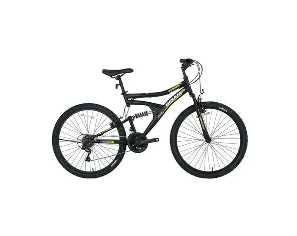 Bisan Ranger 26 Jant Amortisörlü 21 Vites Dağ Bisikleti Mat Siyah-Sarı