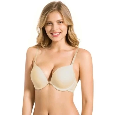 LE JARDİN 7034 2 BEDEN BÜYÜK GÖSTEREN MİCRO KAPLI SİHİRLİ SÜTYEN TEN