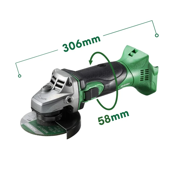 Hikoki G18DSL2-2.0 18V/2.0Ah 115mm Akülü Avuç Taşlama - 3