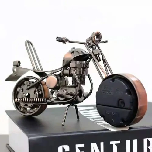 Metal Motosiklet Saat - 2