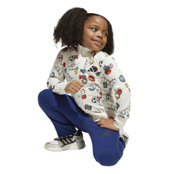 Adidas JI6233 Lk Fun Aop Ts Çocuk Eşofman Takımı - 5