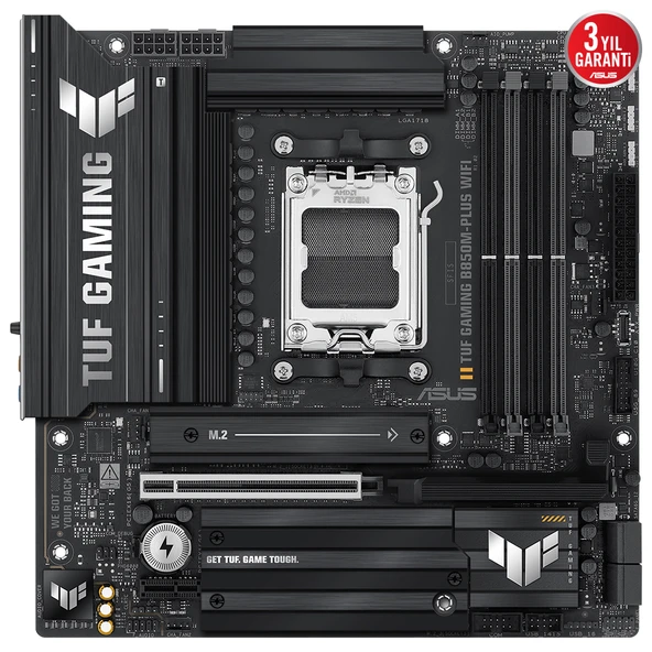 ASUS TUF GAMING B850M-PLUS WIFI AMD  ANAKART - 2