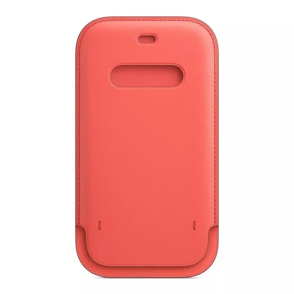Apple iPhone 12/12 Pro MagSafe Özellikli Zarf Deri Kılıf MHYC3ZM/A - Resim 4