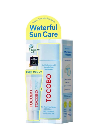 Bio Watery Sun Cream + Deluxe Set 3 lü Kampanya seti