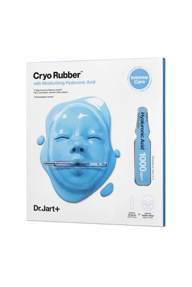Cryo Rubber with Moisturizing Hyaluronic Acid - Yüz Maskesi 4 g +40 g