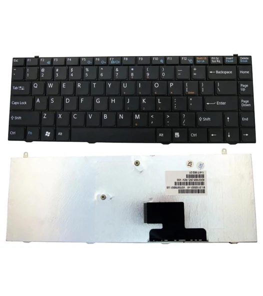 Sony Vaio VGN-FZ17 VGN-FZ18 VGN-FZ18E Notebook Klavyesi- Siyah