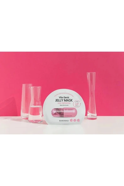 BANOBAGI Vita Genic Jelly Mask Pore Tightening Canlandırıcı Pürüzsüzlük Pamuk Maske - 6