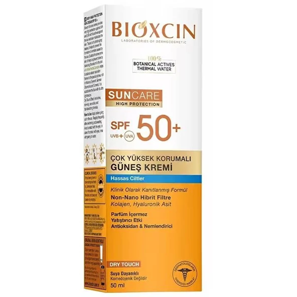 Bıoxcın Güneş Kremi Hassas Ciltler Spf 50 50 Ml