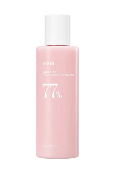 Peach 77% Niacin Conditioning Milk  Yağlandırmadan Nemlendiren Şeftali Parlatıcı Süt 150ml