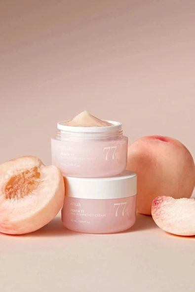 Peach 77% Niacin Enriched Cream Parlatıcı, Elastikiyet Koruyucu Şeftali Özlü Krem 50ml - Resim 3