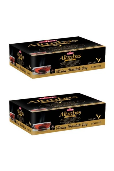 Çaykur Altınbaş Klasik Kolay Bardak Çay 2 x 100 G