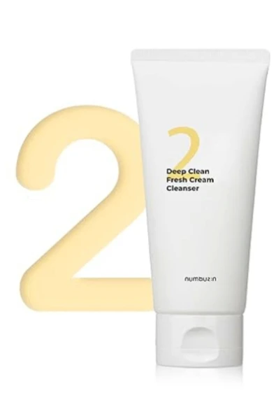 No.2 Deep Clean Fresh Cream Temizleyici 120 ml