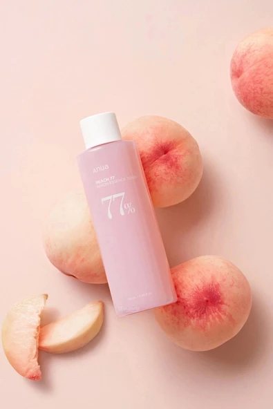 Peach 77% Niacin Essence Toner Ölü Deri Giderici Leke Karşıtı Şeftali Özlü Tonik 250ml - 3