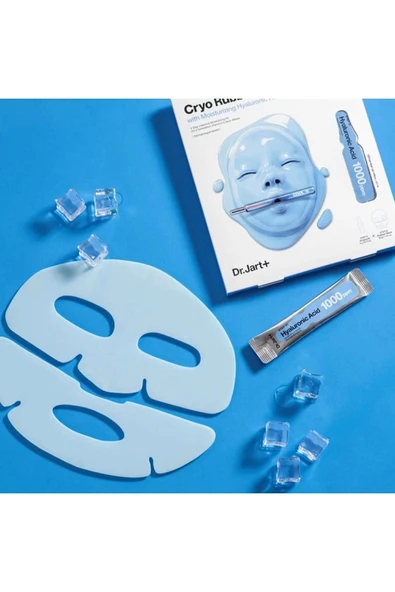 Cryo Rubber with Moisturizing Hyaluronic Acid - Yüz Maskesi 4 g +40 g - 4