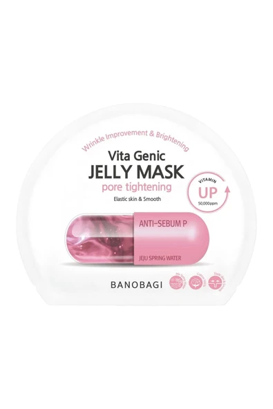 BANOBAGI Vita Genic Jelly Mask Pore Tightening Canlandırıcı Pürüzsüzlük Pamuk Maske - 3
