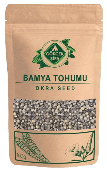 Bamya Tohumu  100 g ürün görseli