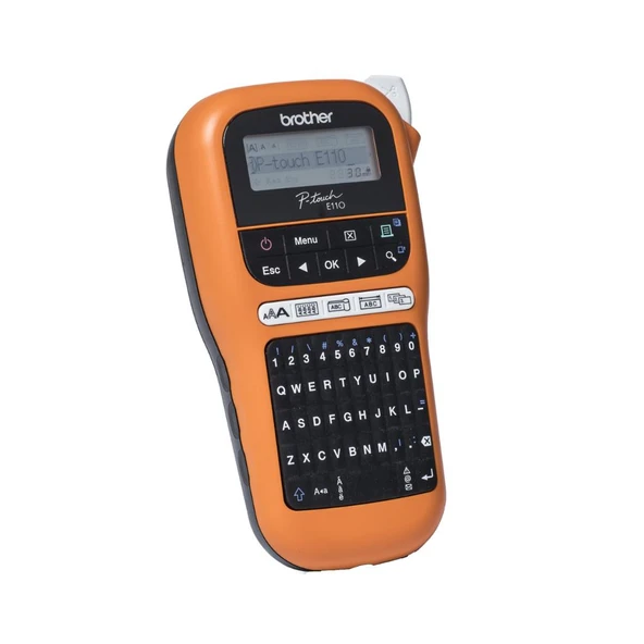 Brother P-TOUCH PT-E110 Endüstriyel Tip Etiket Yazıcı - 3