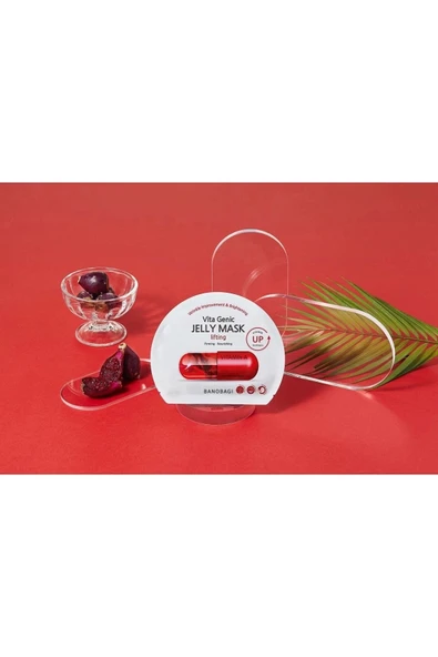 BANOBAGI Vita Genic Jelly Mask Lifting Dolgunlaştırıcı ve besleyici %100 pamuk maske - 4