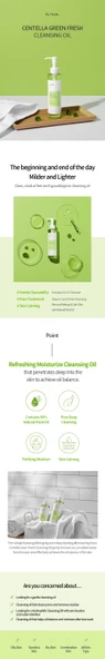 [IUNIK] Centella Green Fresh Cleansing Oil 200ml - 6