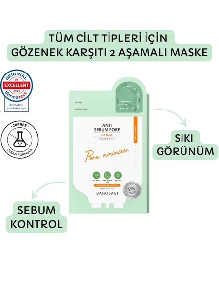 DX Mask Anti Sebum Pore ( Sebum Kontrol Maske)