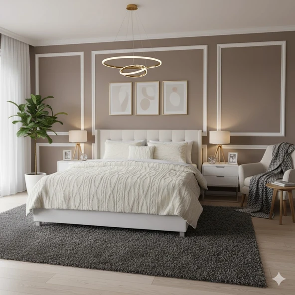 COMFORT YORGAN SETİ ÇİFT KİŞİLİK IVY KREM ürün görseli