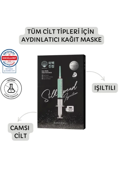 BANOBAGI Silk Pearl Booster Mask ( Aydınlatıcı Maske)