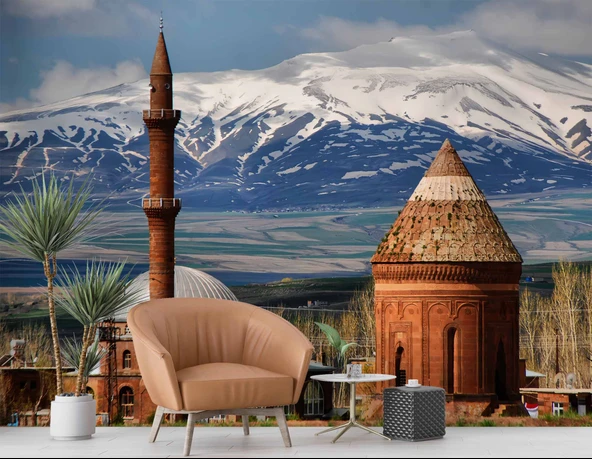 Bitlis Ahlat Manzaralı Manzaralı Duvar Kağıdı - Resim 4