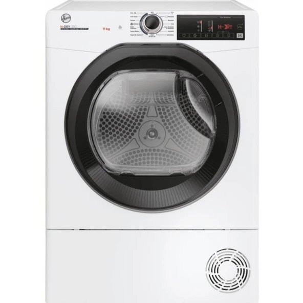 Hoover HRE-H11A2TBE-17 11 kg Wi-Fi + Bluetooth Bağlantılı Isı Pompalı Beyaz Kurutma Makinesi