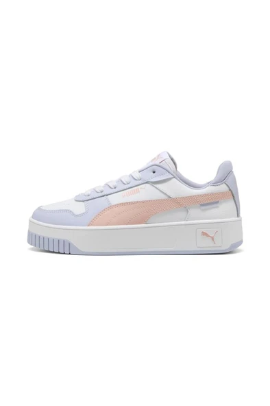 Puma Carina Street 389390 40 Kadın Sneaker Ayakkabı Beyaz-Lila- Pudra 36-40