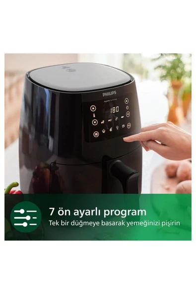 Philips Airfryer 3000 Serisi HD9243/90 L 4.1 lt Yağsız Fritöz - Resim 4