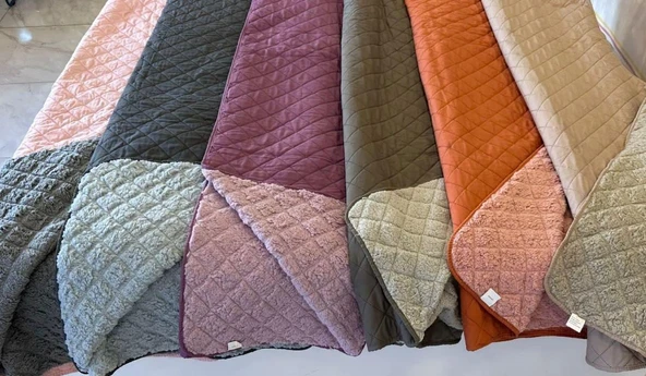 SOFT CLOUDY YATAK ÖRTÜSÜ TEK KİŞİLİK 160X220 LİLA MOR
