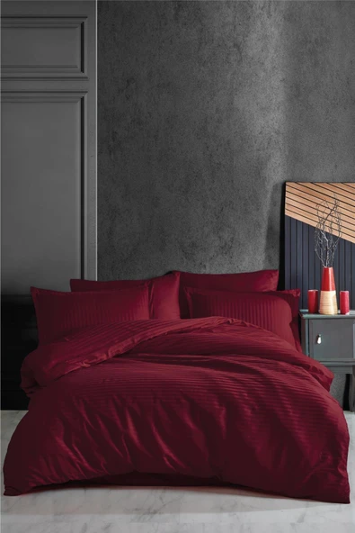 CLASY TEK KİŞİLİK NATURE YORGAN SUAVE 18 BORDO - 2