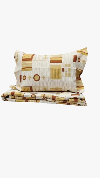 RÜYA ÇİFT KİŞİLİK PİKE YATAK ÖRTÜSÜ ELİPS BEJ YEŞİL - Resim 8