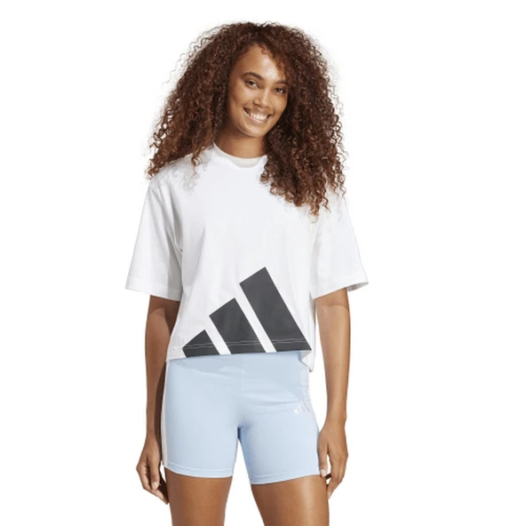 Adidas JG8737 W Bl Sj Bf T Kadın Spor Tişört