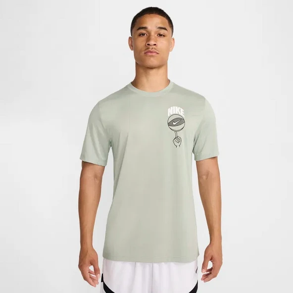 Nike FZ8097-370 M Nk Df Tee Rlgd Oc icon Erkek Spor Tişört - Resim 4
