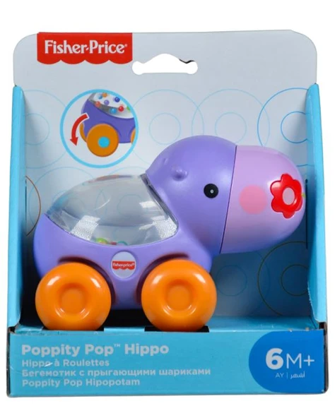 Fisher Price Poppity Araçlar Hipopotam BGX30