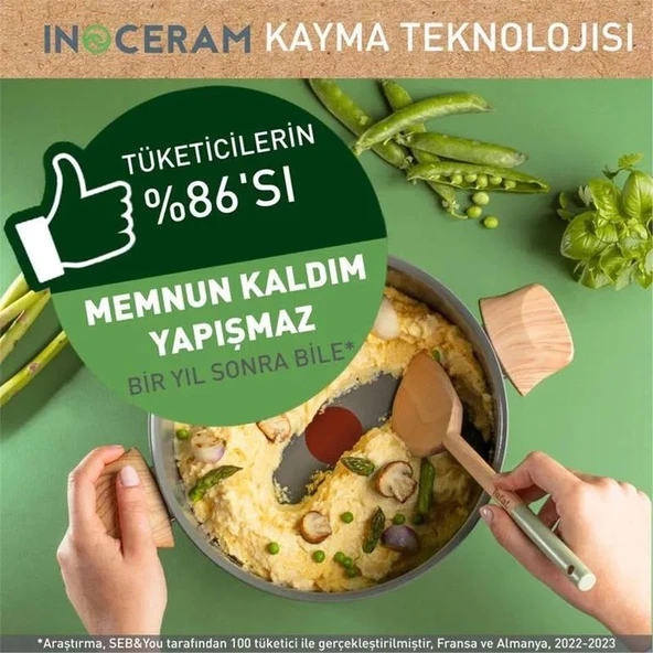 Tefal Ceramic Renew Tencere 24 cm 2100128321 - 6