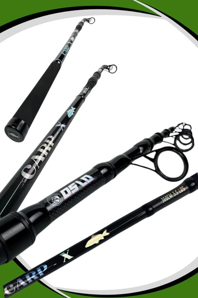 Oslo Carp-x 360cm 3,5LBS Kudos Orion 6500 Sazan Olta Takımı Seti - 3