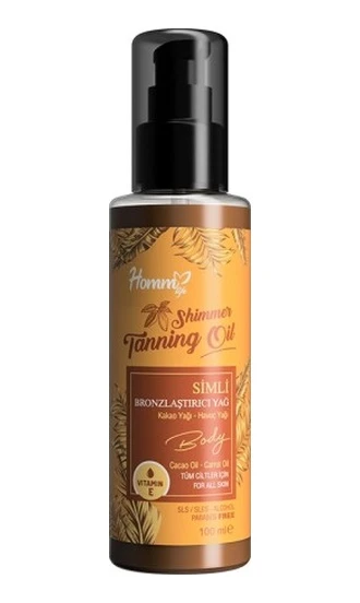Homm Life Simli Bronzlaştırıcı 100 ML