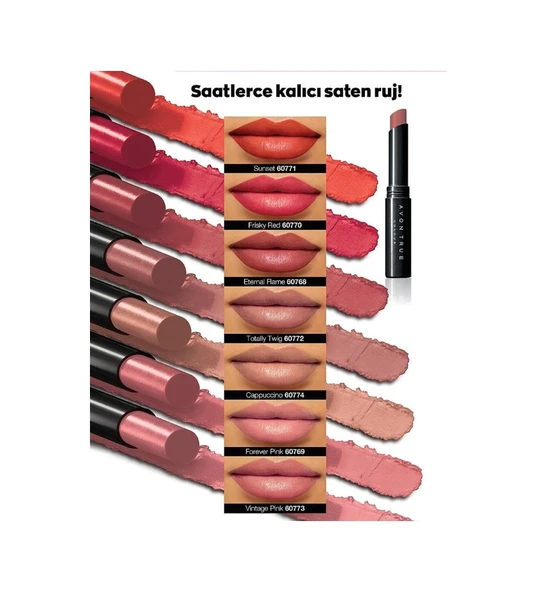 Avon True Colour Ultra Beauty Ruj Totally Twig - 2