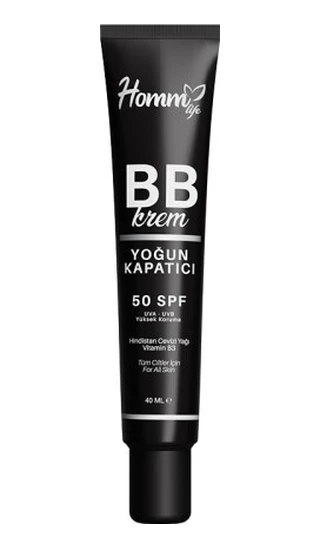 Homm Life Yoğun Kapatıcı SPF 50+ BB Krem 40 ML