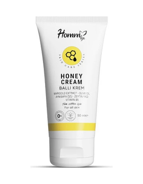 Homm Life Honey Ballı Cilt Bakım Kremi 50 ML