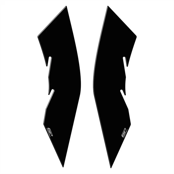 GP Kompozit Honda PCX 125 2021-2024 Uyumlu Yan Ayak Pad Siyah