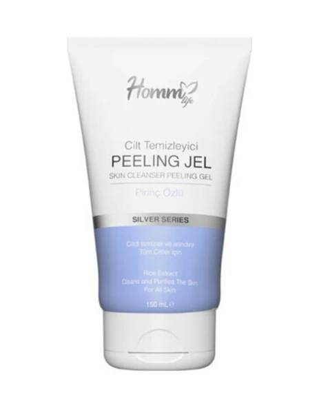 Homm Life Pirinç Özlü Cilt Temizleyici Peeling Jel 150 ML