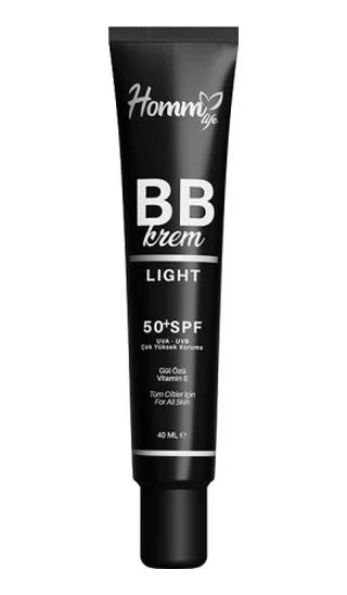 Homm Life BB 1001 Light SPF 50+ BB Krem 40 ML