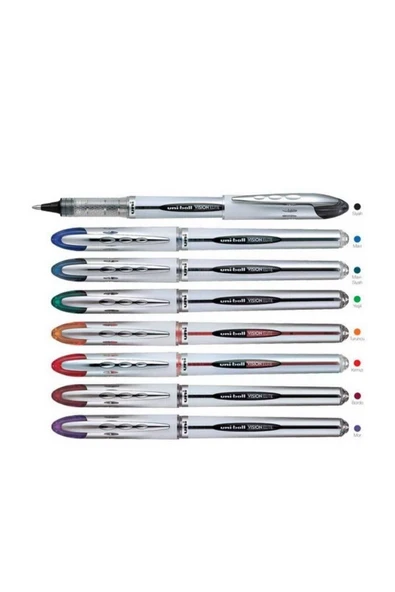 Uni Ball Vısıon Elıte ( 0.8 ) Roller Kalem Siyah - Resim 2